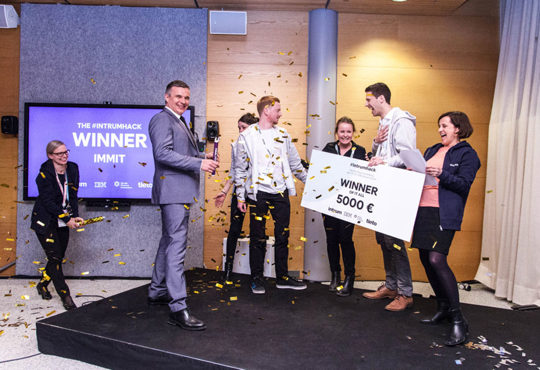 Community based innovation won the Intrumhack challenge