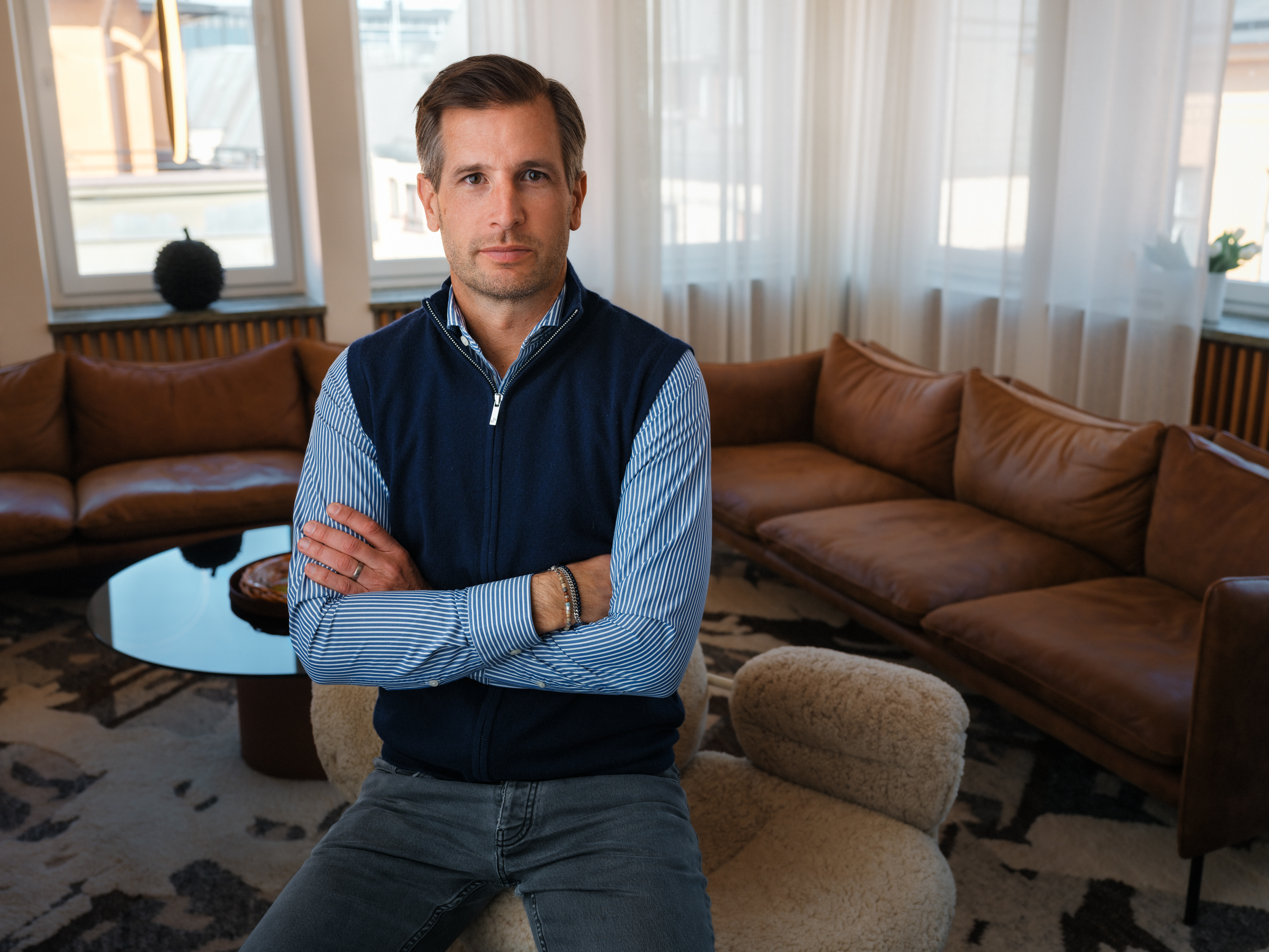 Intrum CEO Johan Åkerblom 260505 01